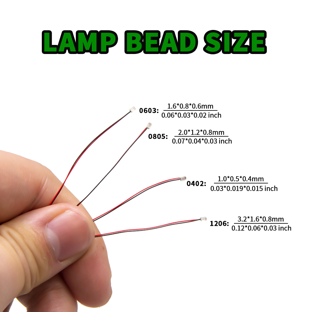 Diy Electronics Project Kit - 10 Buah/Set Chip Lampu LED Mikro