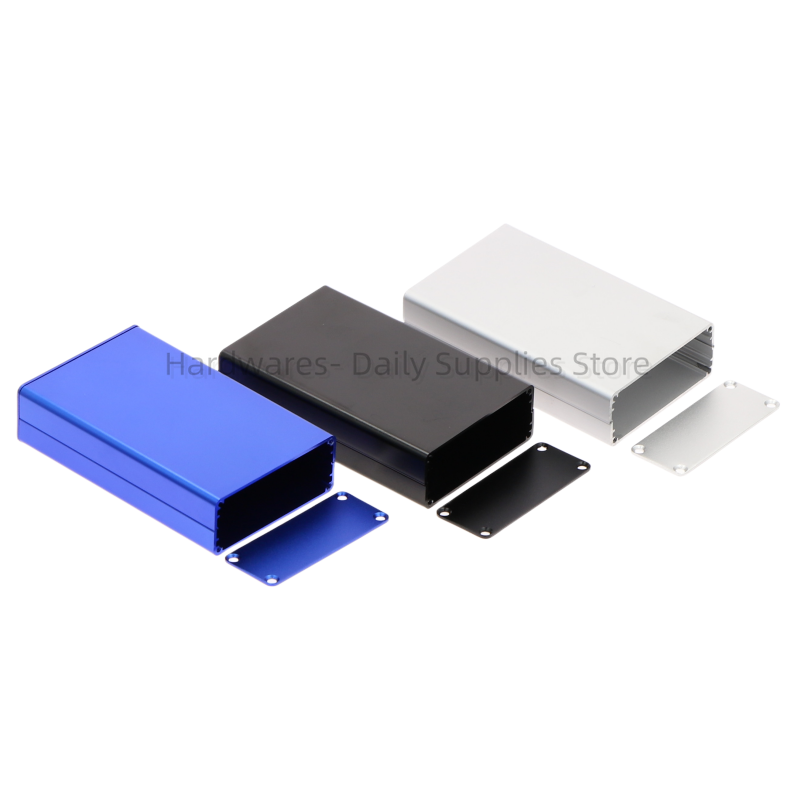 Diy Electronics Box - Kotak instrumen PCB aluminium kandang proyek