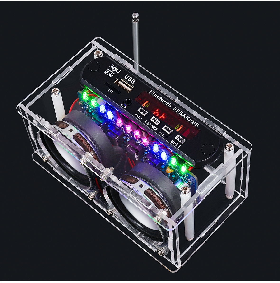 Diy Audio Electronics Kit - Kit Audio Radio DIY, Speaker Bluetooth