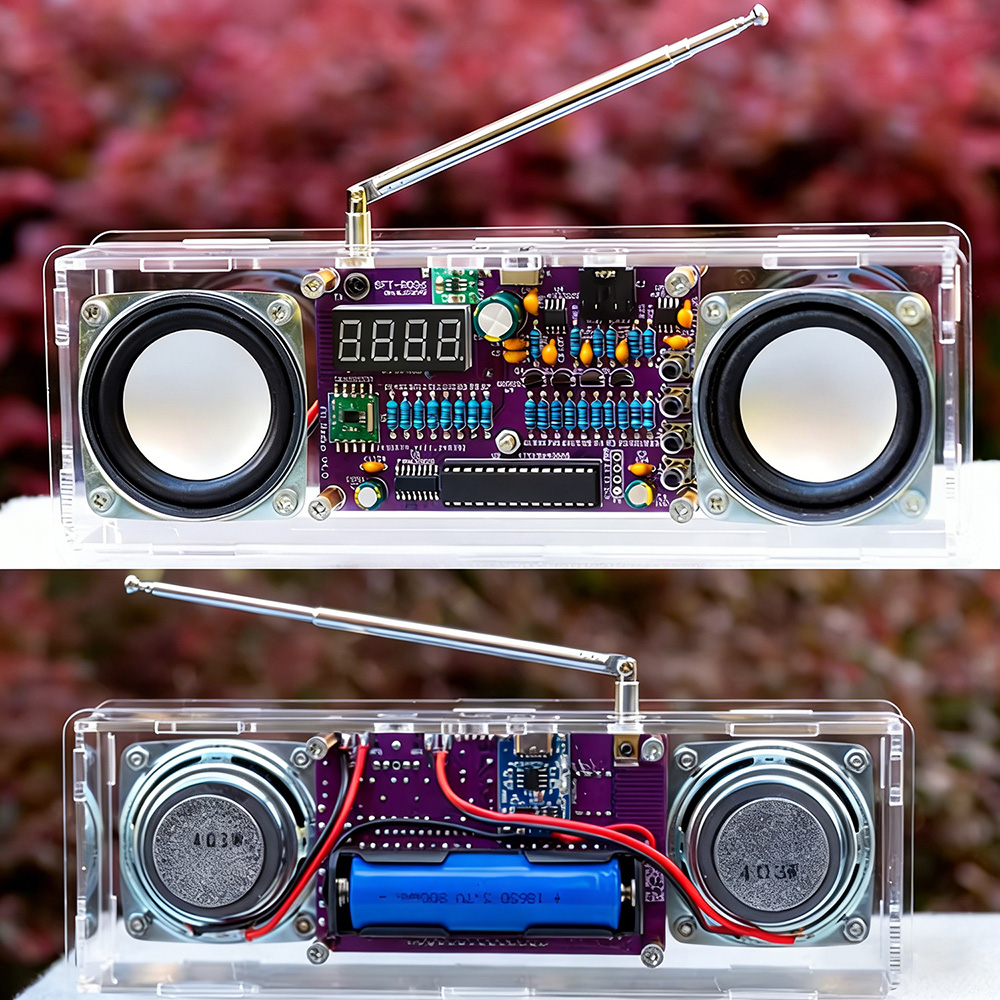 Kit Elektronik Radio FM DIY 87 - Diy Electronics Learning Kit ulasan dan harga