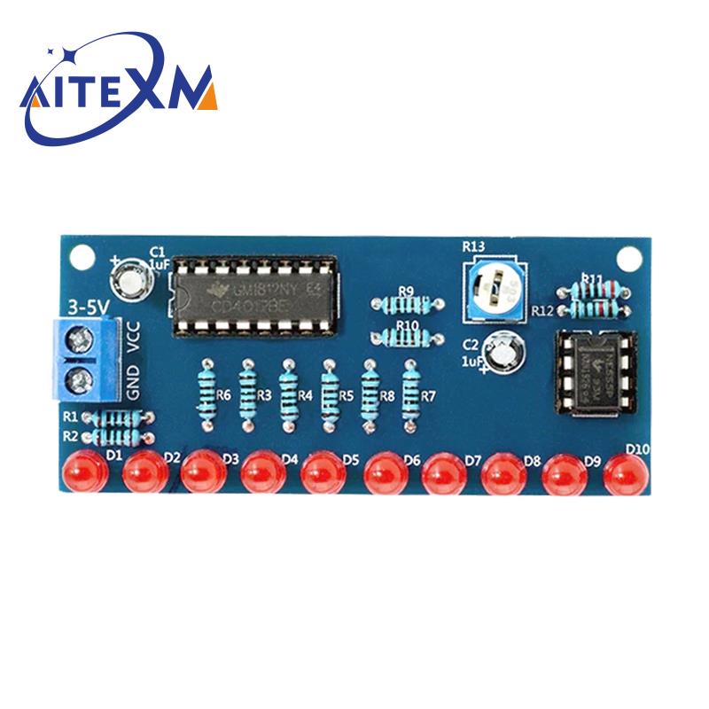 Kit elektronik pintar Ne555 +  - Diy Electronics Learning Kit ulasan dan harga