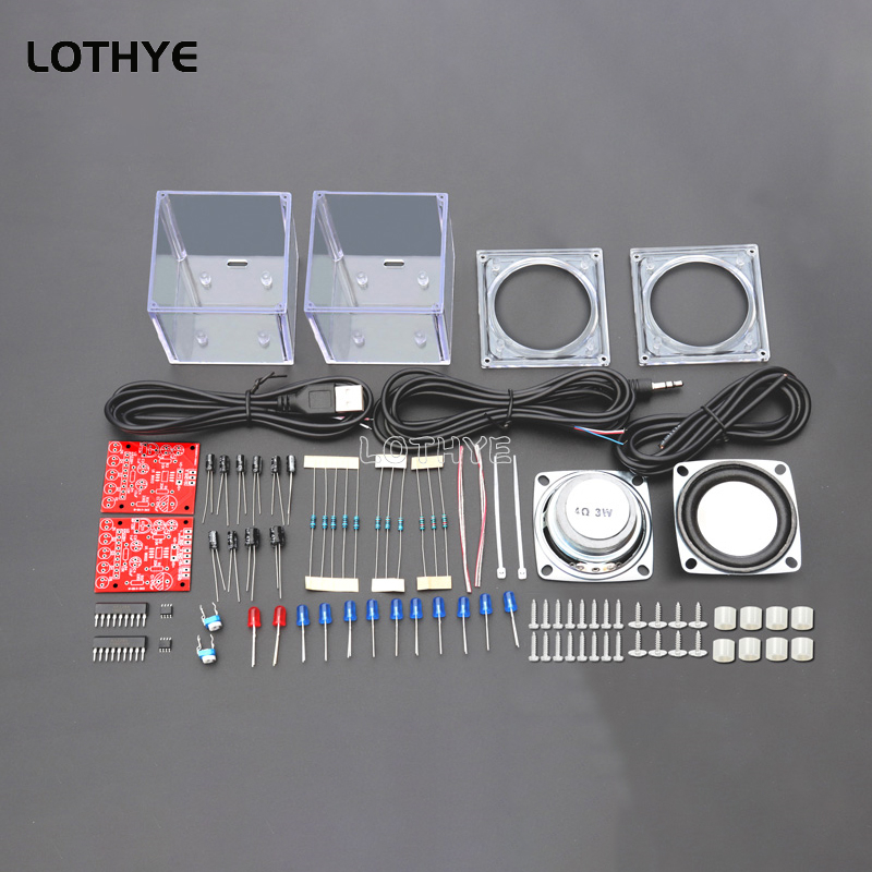 Kit Elektronik DIY 2 Saluran K - Diy Audio Electronics Kit ulasan dan harga