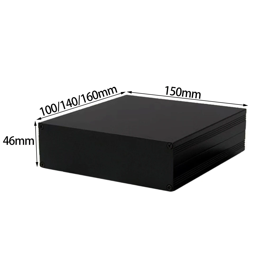 Aluminium kandang 150*46*100/1 - Diy Electronics Box ulasan dan harga